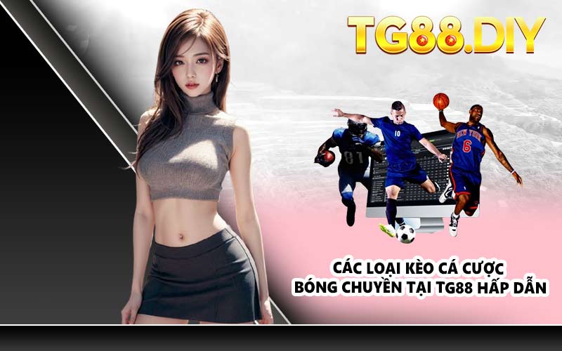 Các loại kèo cá cược bóng chuyền tại TG88 hấp dẫn